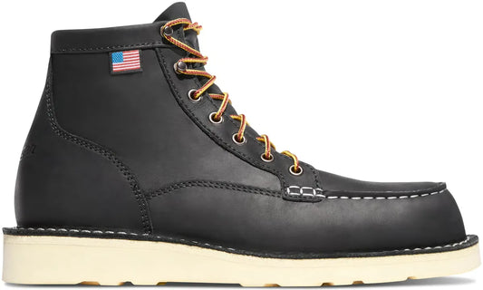 Bull Run Moc Toe 6" Black ST