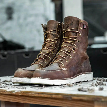 Bull Run 8" Tobacco Moc Toe ST