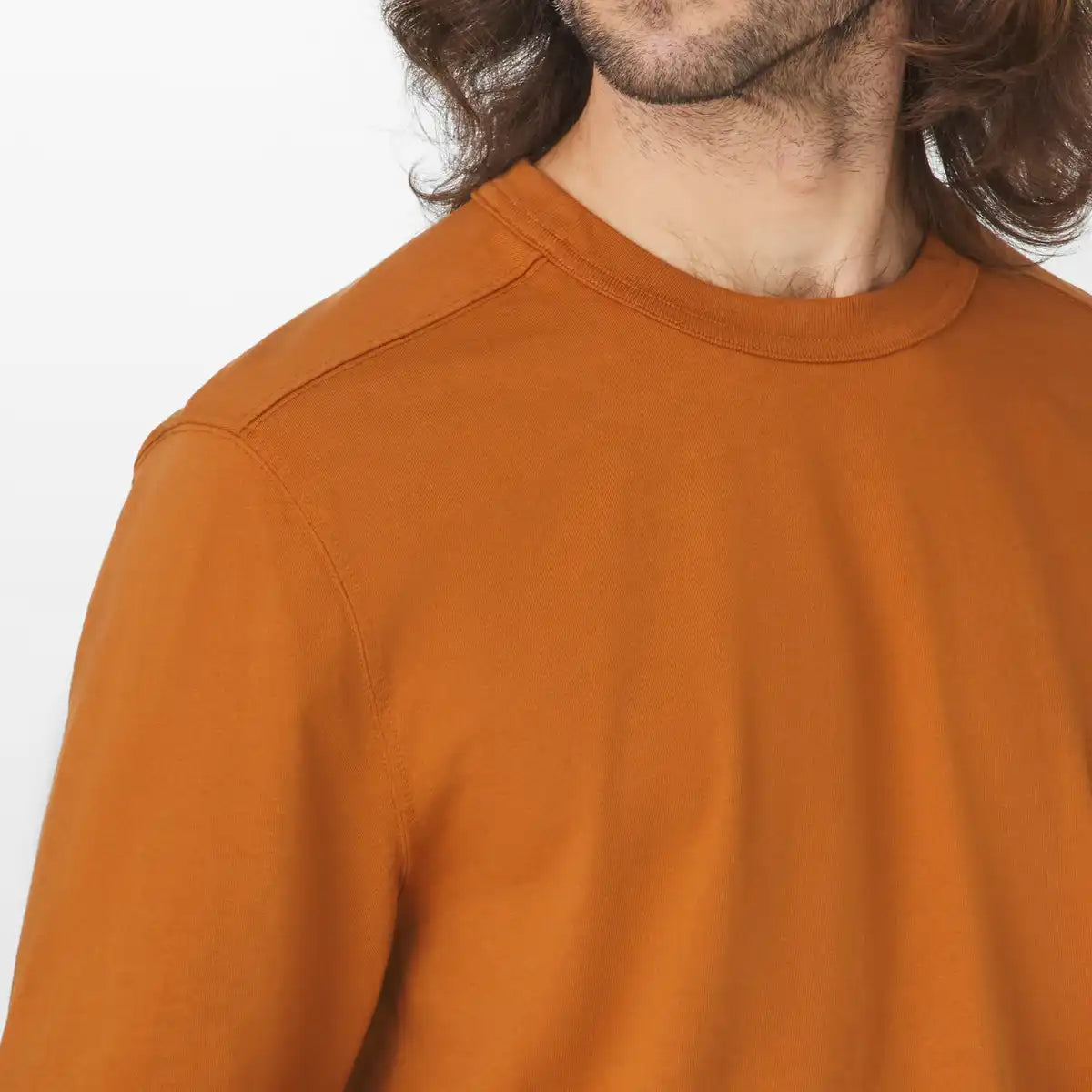 Danner 10.5oz Heavy Weight Long Sleeve Tee Glazed Ginger