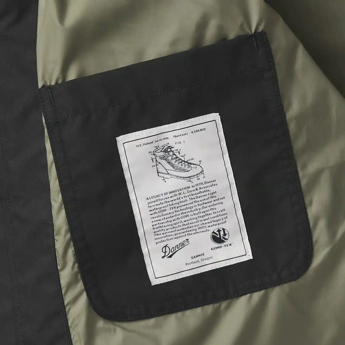 Woodsman 2L GTX Jacket Black - M