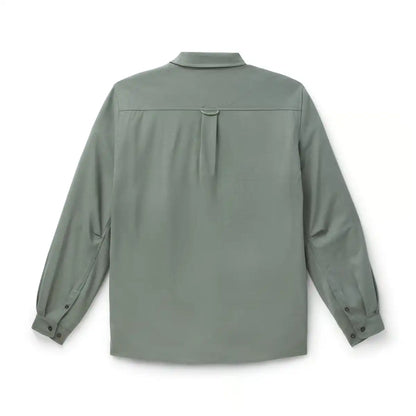 Men's Summer Wool LS Trail Shirt Agave Green