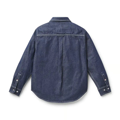 Women's Larch Mt Denim Shirt Dark Wash Indigo