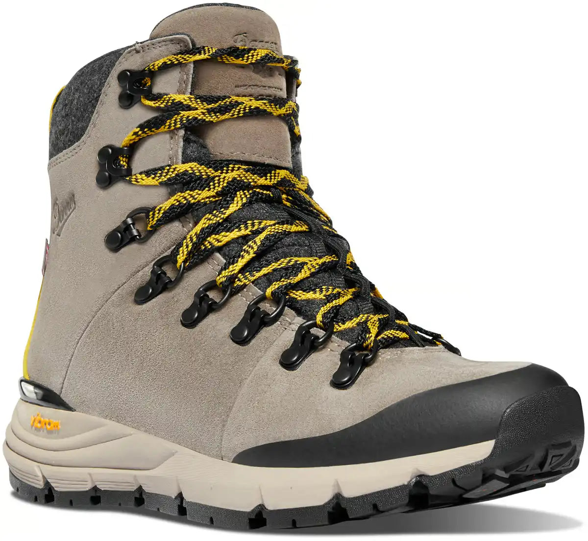 Women's Arctic 600 Side-Zip 7" Driftwood/Yellow 200G