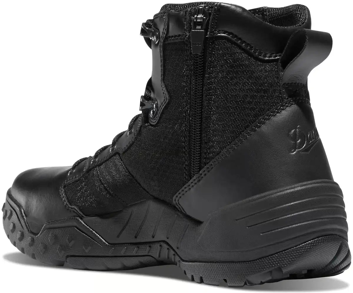 Scorch Side-Zip 6" Black Hot