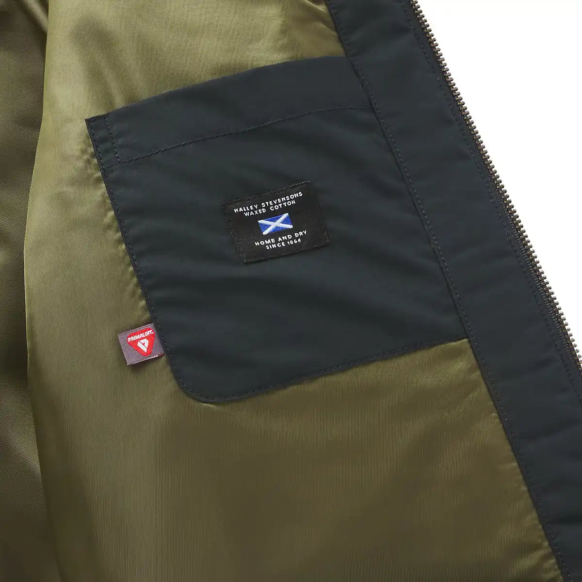 Women's Waxed Primaloft Coaches Jacket Navy