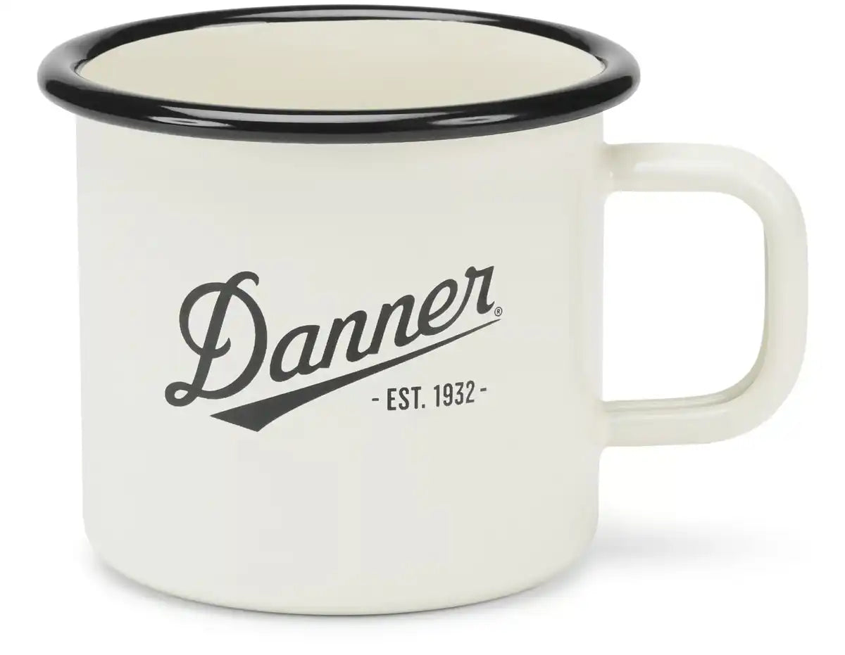 Danner Enamel 12oz Mug - Cream