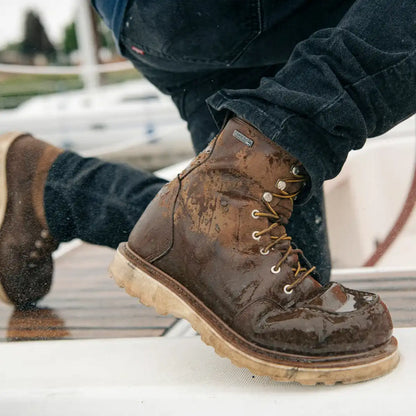 Cedar River Moc Toe 8" Brown