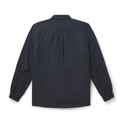 Men's Summer Wool LS Trail Shirt Dark Navy