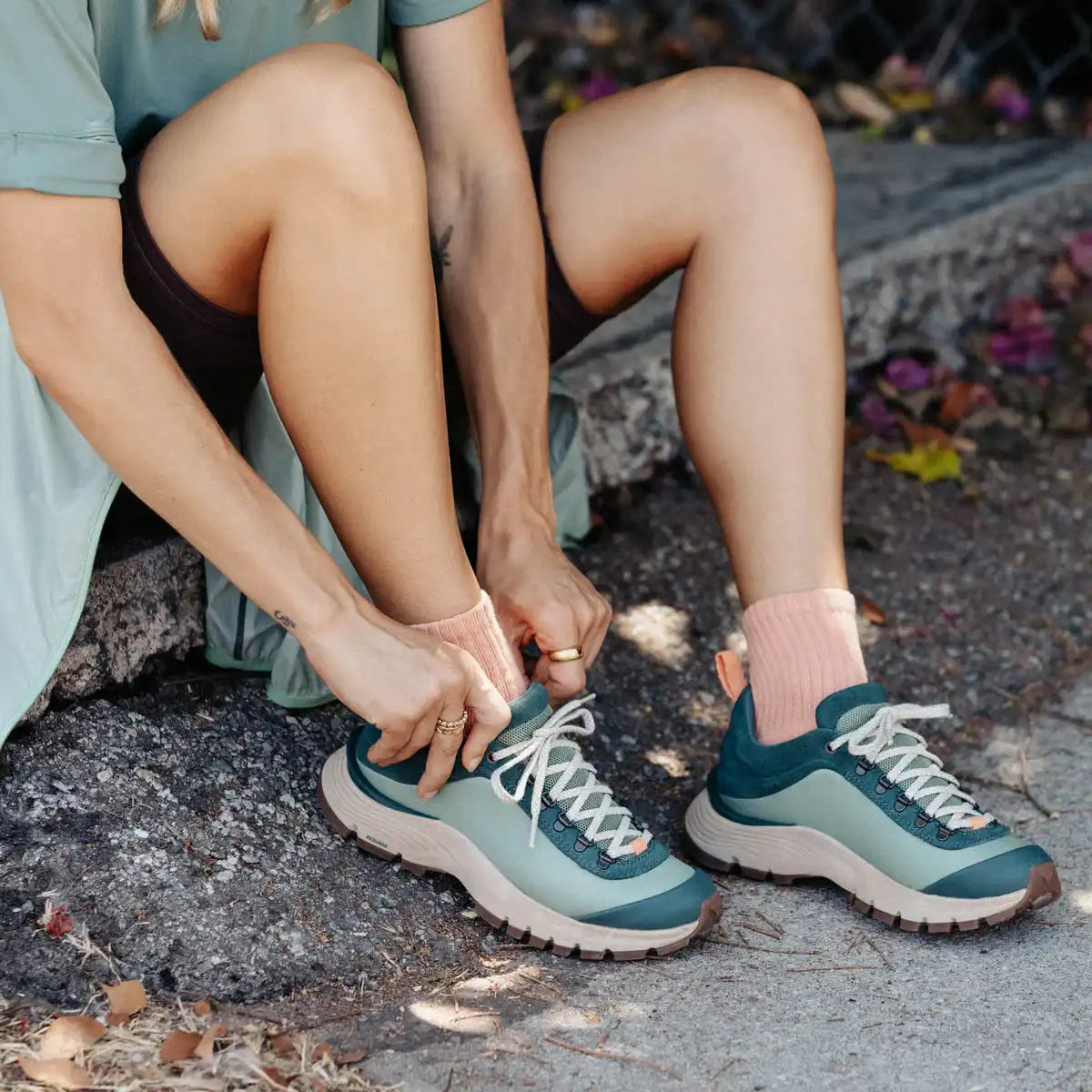 Trail Trainer 3" Oil Green/Jungle Green