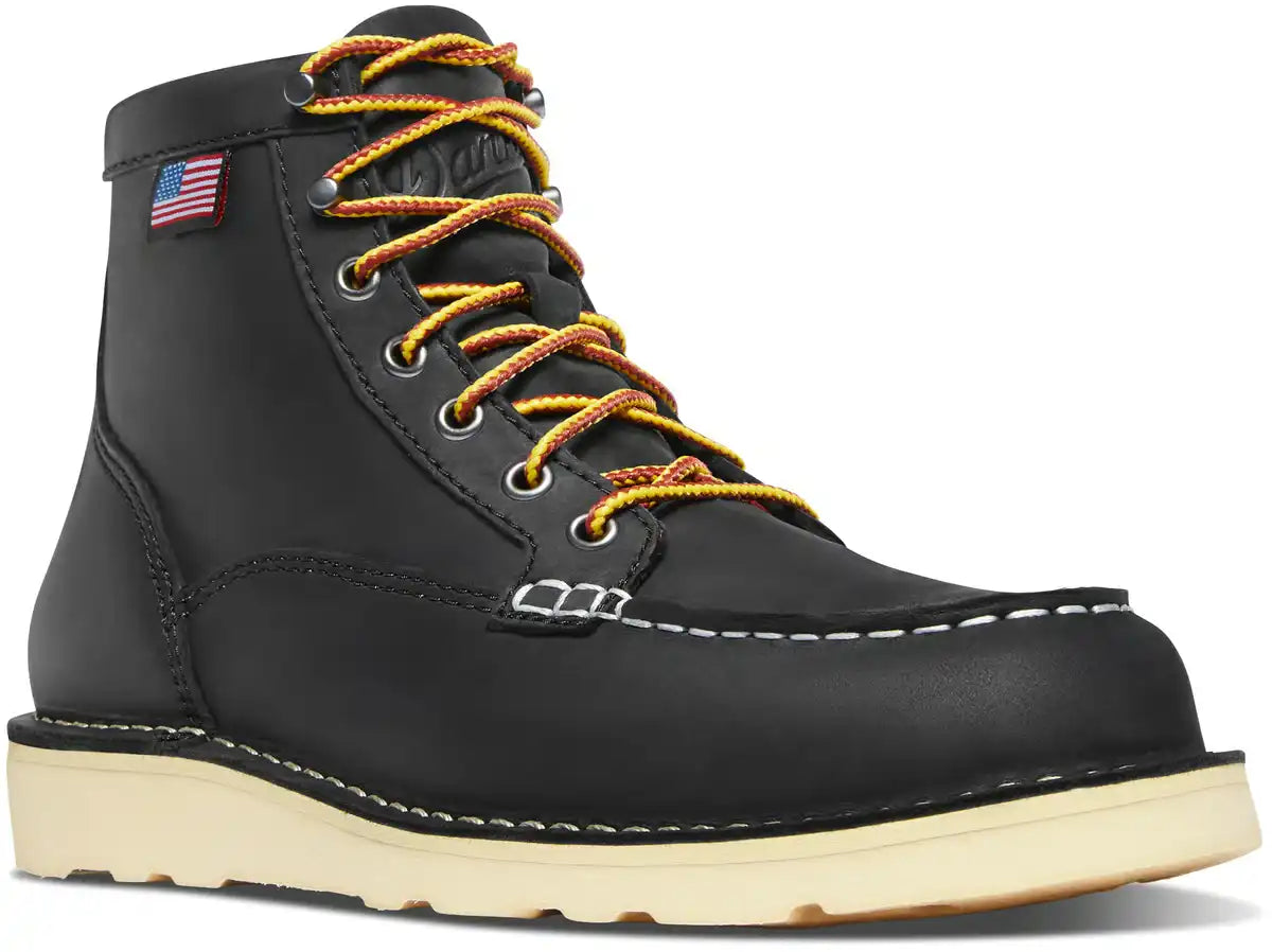 Women's Bull Run Moc Toe 6" Black