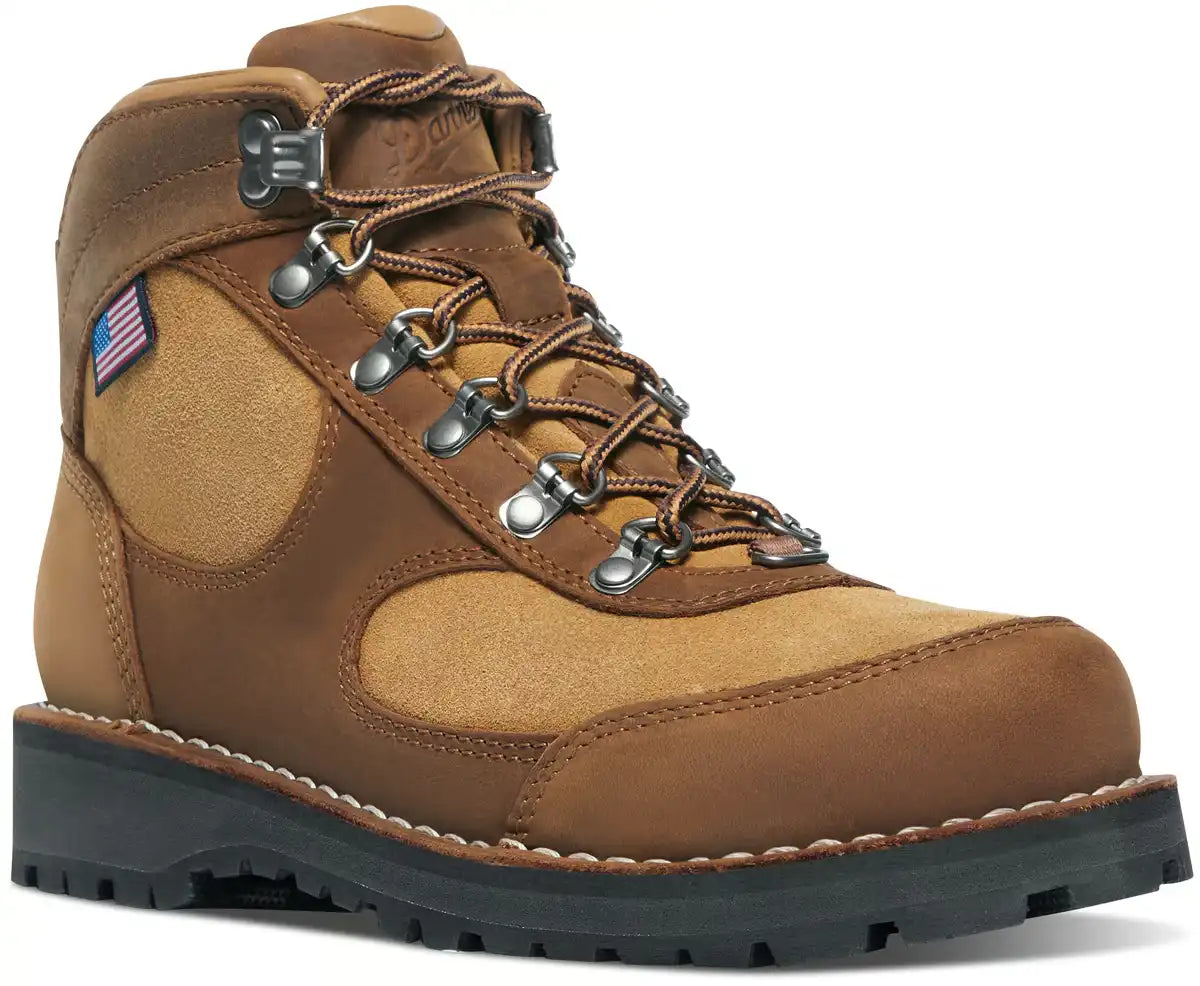 Women's Cascade Crest 5" Grizzly Brown/Rhodo Red GTX