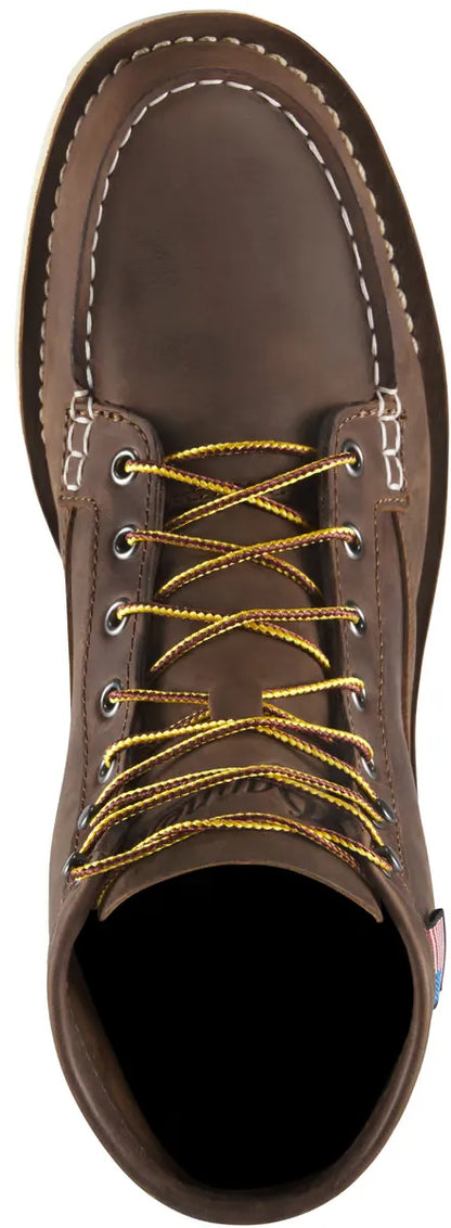 Bull Run Moc Toe 6" Brown Heel