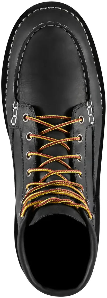 Bull Run Moc Toe 6" Black ST